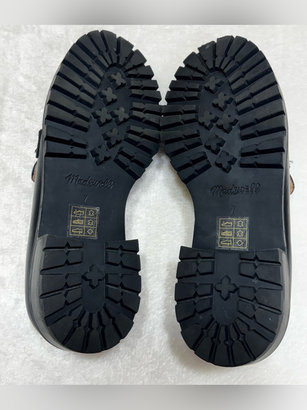 Madewell The Bradley Lugsole Loafer in Leather Size 7 - Picture 11 of 12
